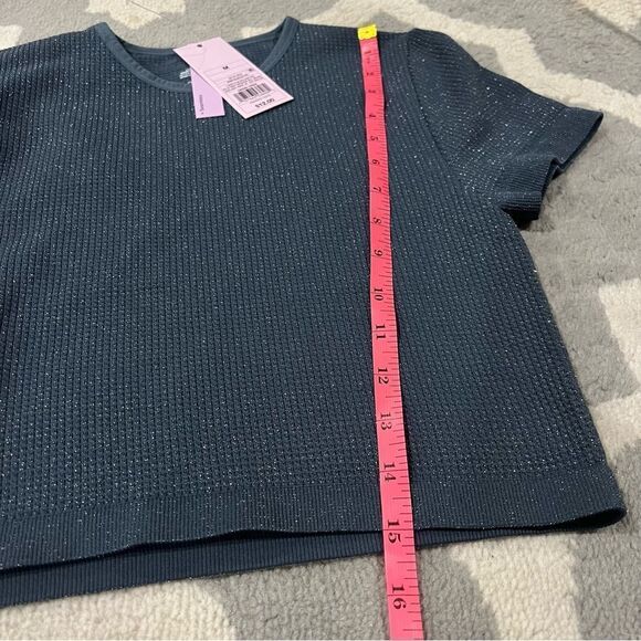 NWT Cropped Wild Fable sparkle top - Picture 6 of 6